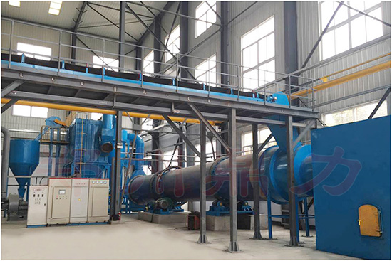 鼎力膨潤(rùn)土烘干機(jī)現(xiàn)場(chǎng)1