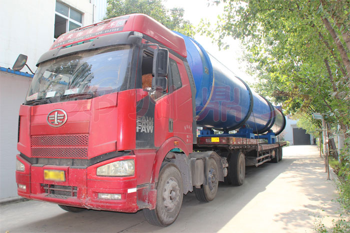 湖南藥渣烘干機(jī)發(fā)貨現(xiàn)場