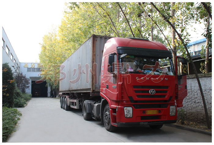 鼎力牧草烘干機發(fā)往菲律賓