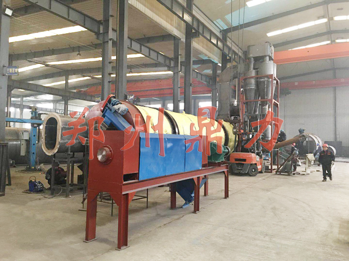 加納啤酒糟烘干機(jī)制作現(xiàn)場(chǎng)