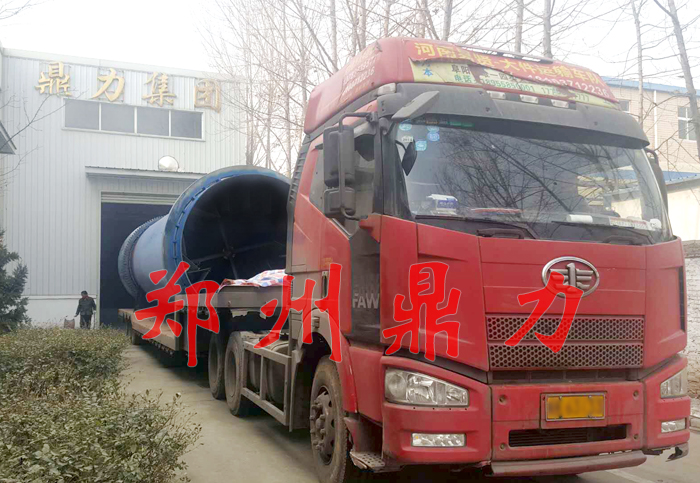 鼎力煤泥烘干機發(fā)貨現(xiàn)場