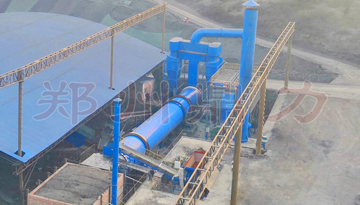 鼎力山西煤泥烘干機(jī)生產(chǎn)線現(xiàn)場(chǎng)