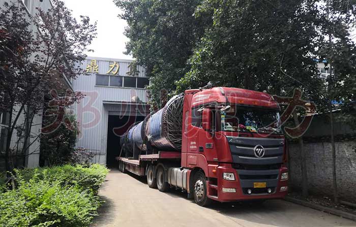 鼎力蟲子烘干生產(chǎn)線設(shè)備發(fā)往馬來西亞