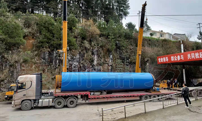 鼎力秸稈烘干機(jī)吊裝